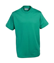 P.E. T-Shirt (Jade Green) - with Logo  St Pauls